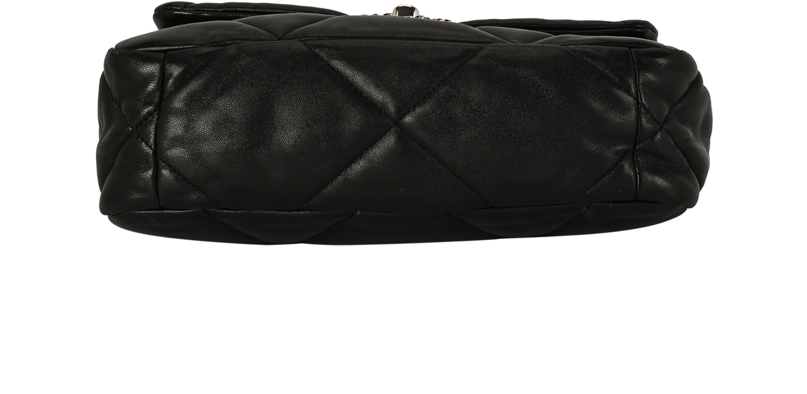 Small Flap 19, &pound;3,100, Black, Lambskin Leather, Top view